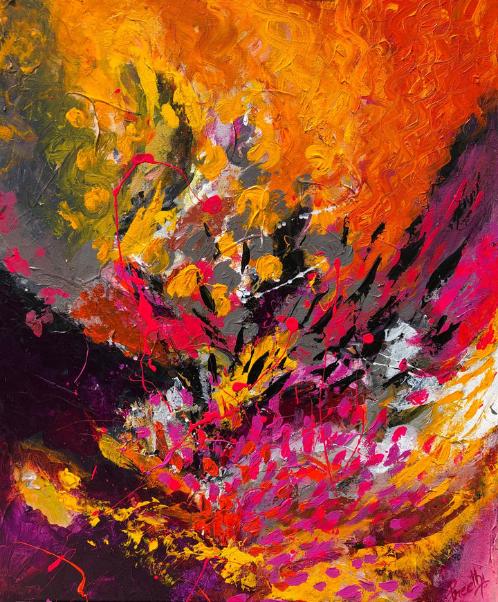 Victory 3 - 30x24 - Original Contemporary Modern Abstract Paintings by Abstract painting, Modern Art, Wall art, Canvas painting, Framed art, Minimalist art