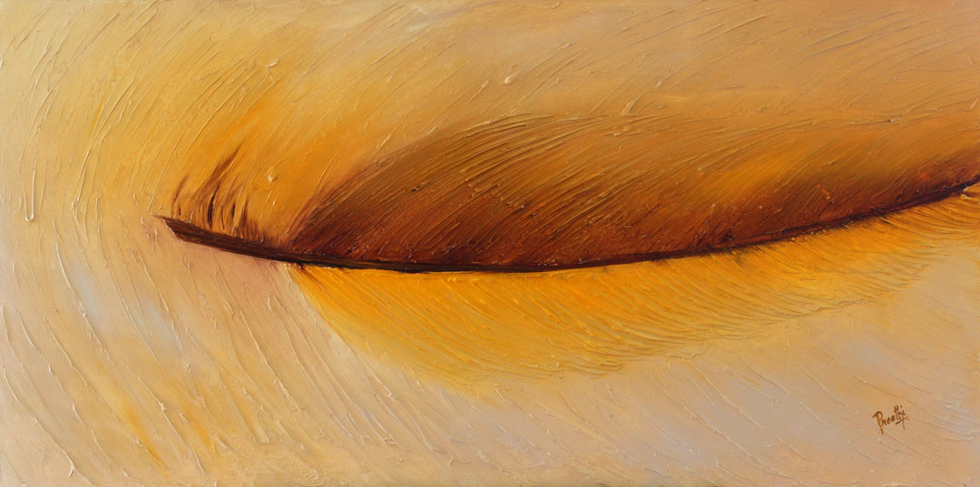 Lucky yellow - 24x48 - Abstract painting, Modern Art, Wall art, Canvas painting, Framed art, Minimalist art