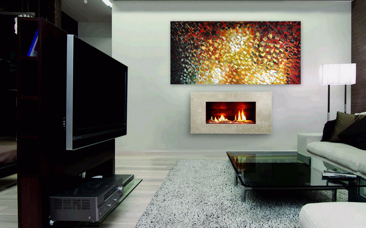Petals - 24x48 - Original Contemporary Modern Abstract Paintings by Preethi Arts