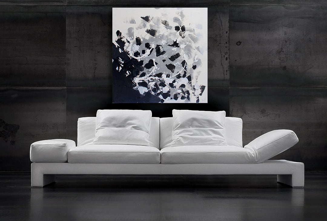 Formula - 36x36 - Abstract painting, Modern Art, Wall art, Canvas painting, Framed art, Minimalist art