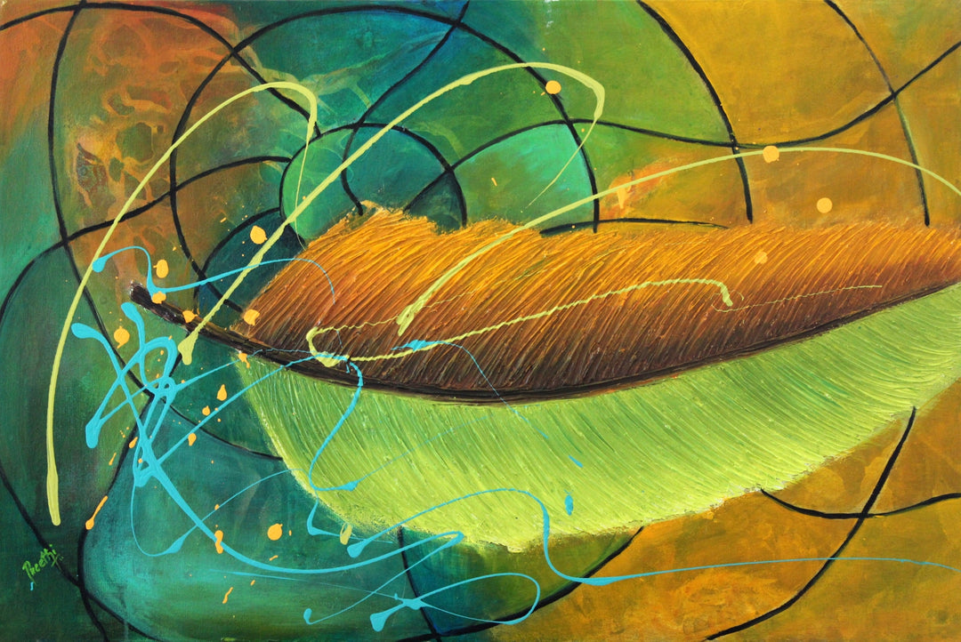 Rise to see - 24x36 - Preethi Arts