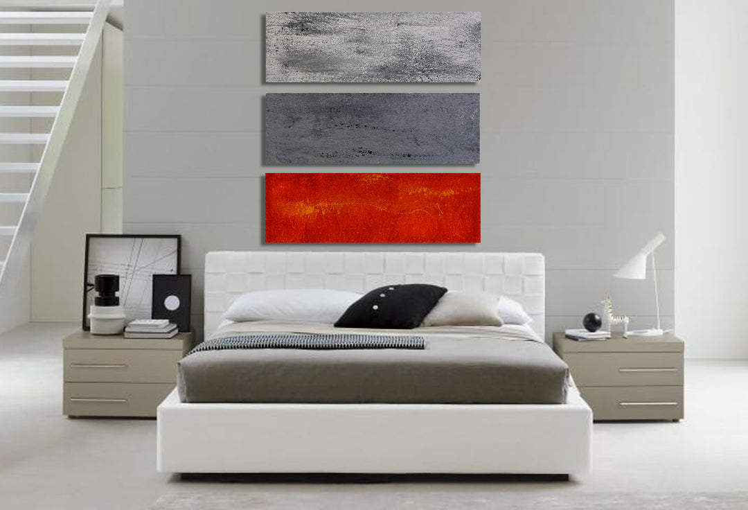 Thunderbolt - 36x36 - Original Contemporary Modern Abstract Paintings by Abstract painting, Modern Art, Wall art, Canvas painting, Framed art, Minimalist art