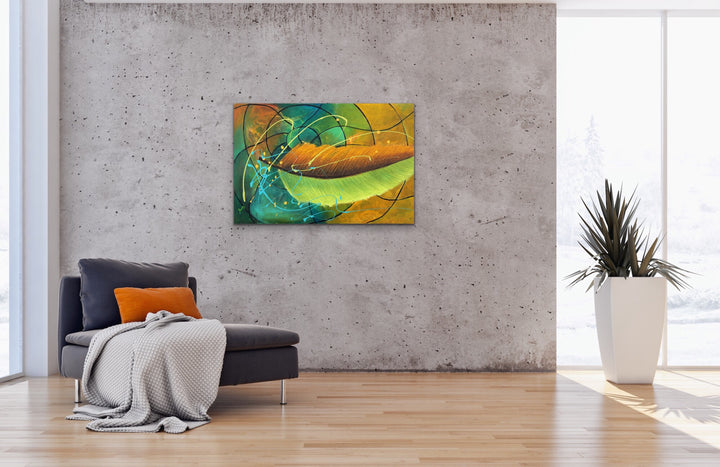 Rise to see - 24x36 - Preethi Arts