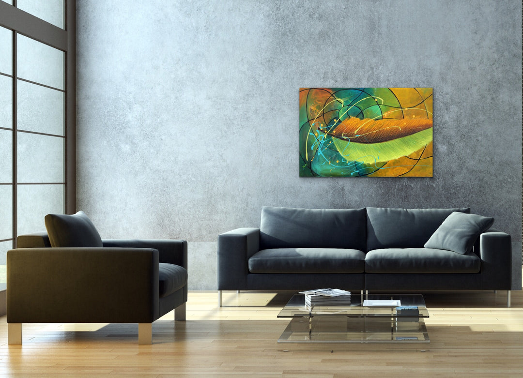 Rise to see - 24x36 - Preethi Arts