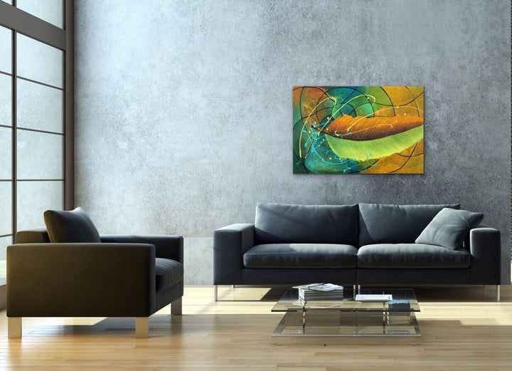 Rise to see - 24x36 - Preethi Arts