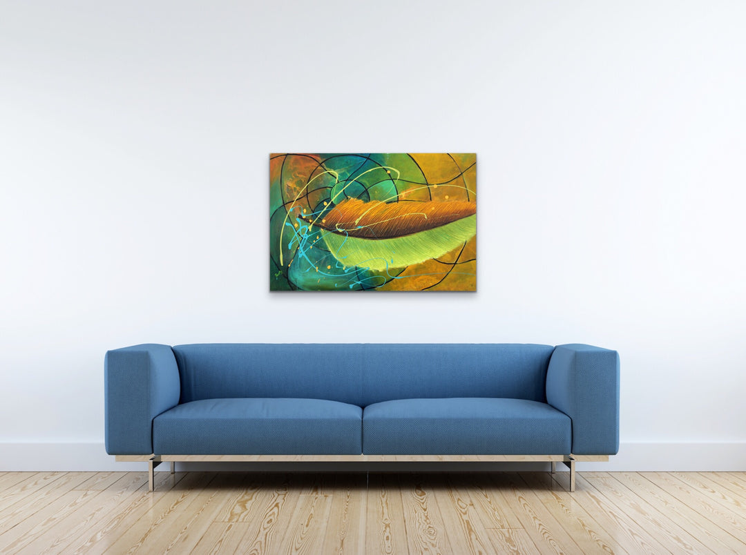 Rise to see - 24x36 - Preethi Arts