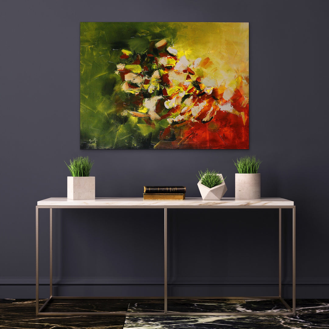 Minerals - 30x40 - Abstract painting, Modern Art, Wall art, Canvas painting, Framed art, Minimalist art