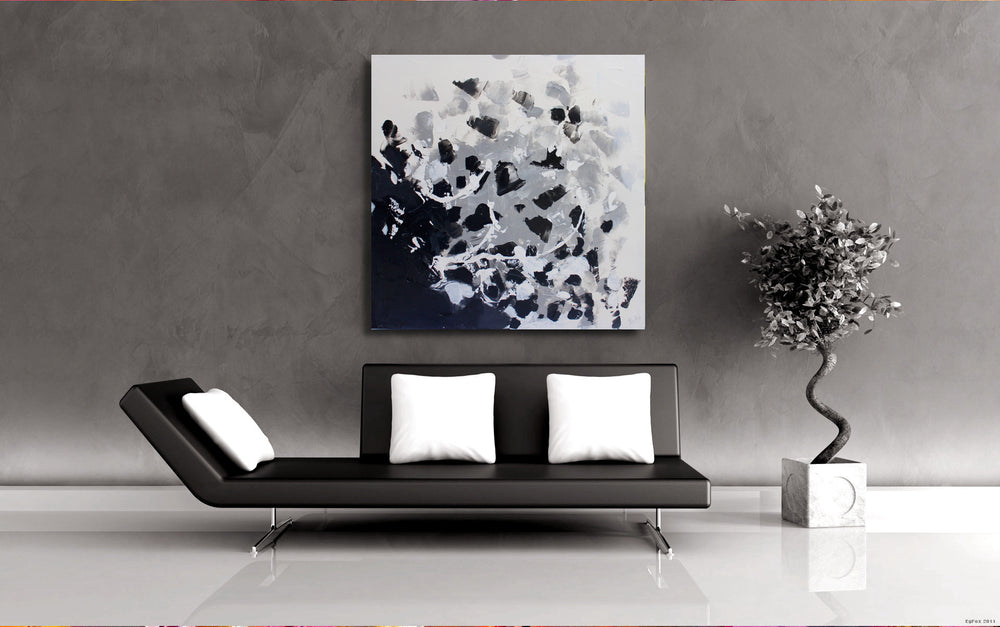 Formula - 36x36 - Abstract painting, Modern Art, Wall art, Canvas painting, Framed art, Minimalist art
